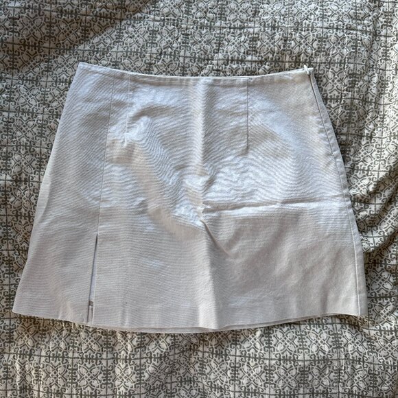 Djerf Avenue Must Have Mini Skirt Sand - Picture 6 of 8